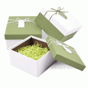 Custom Fancy Paper Printed Collection Gift Jewelry Box