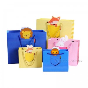Custom Paper Hand Bag for Packaging Gift Bag